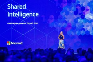 Microsoft Summit Moderation von Christiane Stein