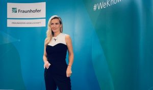 Kongressmoderatorin Christiane Stein