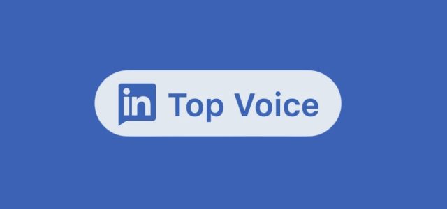 Linkedin Top Voice Badge Christiane Stein